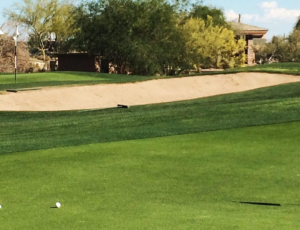 Armana Christianson using the 1 Swing Golf putting tips to improve her short game.